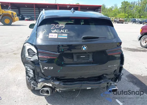 2023 BMW X3 Sdrive30I from USA, damaged, VIN 5UX43DP01P9N72284